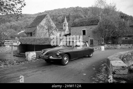 1964 Citroen DS19 in Francia Foto Stock