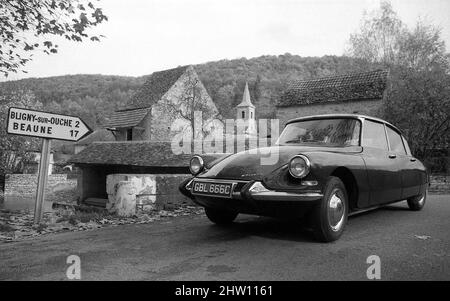 1964 Citroen DS19 in Francia Foto Stock