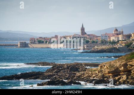 Alghero, Sardegna, Italia, Europa. Foto Stock