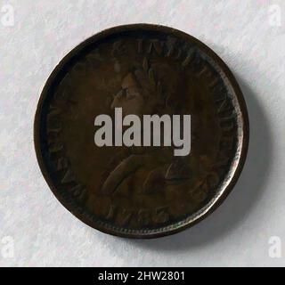 Art Inspired by Medal, 1858, made in Philadelphia, Pennsylvania, Stati Uniti, Americano, Bronzo, Diam. 1 3/4 poll. (4,4 cm), Metal, William H. Key (attivo dal 1864 al 92, opere classiche modernizzate da Artotop con un tocco di modernità. Forme, colore e valore, impatto visivo accattivante sulle emozioni artistiche attraverso la libertà delle opere d'arte in modo contemporaneo. Un messaggio senza tempo che persegue una nuova direzione selvaggiamente creativa. Artisti che si rivolgono al supporto digitale e creano l'NFT Artotop Foto Stock