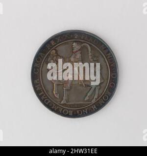 Arte ispirata da Coin (uno e mezzo Thaler) che mostra Ferdinando i, 16th secolo, austriaco, Argento, Diam. 2 1/16 poll. (5,2 cm); spessore 1/8" (0,3 cm); peso 1,6 once (45,4 g), Miscellaneous-Coins e Medals, opere classiche modernizzate da Artotop con un tuffo di modernità. Forme, colore e valore, impatto visivo accattivante sulle emozioni artistiche attraverso la libertà delle opere d'arte in modo contemporaneo. Un messaggio senza tempo che persegue una nuova direzione selvaggiamente creativa. Artisti che si rivolgono al supporto digitale e creano l'NFT Artotop Foto Stock