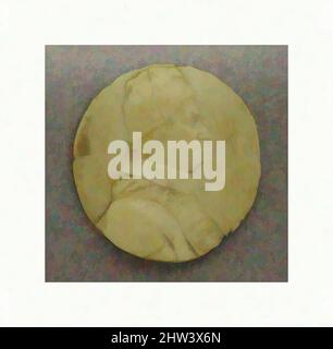 Arte ispirata a Clemente XI (?) (Giovanni Francesco Albani), Papa 1700–1721 (n. 1649), 18th secolo, Italiano, Avorio, 1-3/8 x 1-3/16 pollici (3,5 x 3,0 cm), scultura-miniatura, opere classiche modernizzate da Artotop con un tocco di modernità. Forme, colore e valore, impatto visivo accattivante sulle emozioni artistiche attraverso la libertà delle opere d'arte in modo contemporaneo. Un messaggio senza tempo che persegue una nuova direzione selvaggiamente creativa. Artisti che si rivolgono al supporto digitale e creano l'NFT Artotop Foto Stock