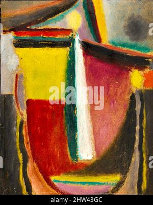 Alexej von Jawlensky - capo astratto - 1922 Foto Stock