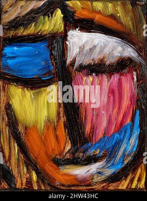 Alexej von Jawlensky - capo astratto - meditazione n. 30 - 1934 Foto Stock