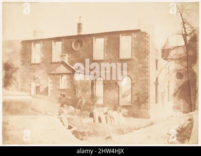 Arte ispirata da Edimburgo. The Orphan Hospital, 1843–47, carta salata stampata da carta negativa, fotografie, David Octavius Hill (British, Perth, Scotland 1802–1870 Edimburgo, Scozia), Robert Adamson (British, St. Andrews, Scozia 1821–1848 St. Andrews, Scozia, opere classiche modernizzate da Artotop con un tocco di modernità. Forme, colore e valore, impatto visivo accattivante sulle emozioni artistiche attraverso la libertà delle opere d'arte in modo contemporaneo. Un messaggio senza tempo che persegue una nuova direzione selvaggiamente creativa. Artisti che si rivolgono al supporto digitale e creano l'NFT Artotop Foto Stock