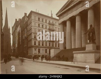 Arte ispirata da Manhattan Trust Company, New York, 1870s–80s, stampa in argento albume, fotografie, Unknown (American, Classic opere modernizzate da Artotop con un tuffo di modernità. Forme, colore e valore, impatto visivo accattivante sulle emozioni artistiche attraverso la libertà delle opere d'arte in modo contemporaneo. Un messaggio senza tempo che persegue una nuova direzione selvaggiamente creativa. Artisti che si rivolgono al supporto digitale e creano l'NFT Artotop Foto Stock