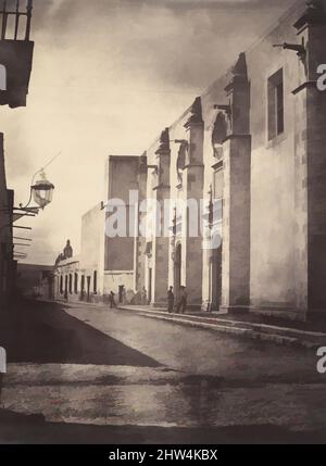 Art Inspired by the Scene of the Execution of Emperor Maximilian i of Mexico, 1867, albumen silver print from glass negative, Image: 22,1 x 16,1 cm (8 11/16 x 6 5/16 in.), Photographs, Francois Aubert (French, 1829–1906, Classic works modernizzato da Artotop con un tuffo di modernità. Forme, colore e valore, impatto visivo accattivante sulle emozioni artistiche attraverso la libertà delle opere d'arte in modo contemporaneo. Un messaggio senza tempo che persegue una nuova direzione selvaggiamente creativa. Artisti che si rivolgono al supporto digitale e creano l'NFT Artotop Foto Stock