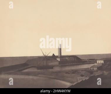 Arte ispirata da Boat in Harbour, Algeria, 1853–54, carta salata stampata da carta negativa, 8 7/8 x 11 1/8, fotografie, John Beasley Greene (americano, Francia attiva, 1832–1856, opere classiche modernizzate da Artotop con un tuffo di modernità. Forme, colore e valore, impatto visivo accattivante sulle emozioni artistiche attraverso la libertà delle opere d'arte in modo contemporaneo. Un messaggio senza tempo che persegue una nuova direzione selvaggiamente creativa. Artisti che si rivolgono al supporto digitale e creano l'NFT Artotop Foto Stock