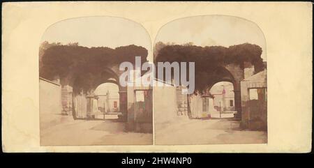 Art Inspired by Group of 16 Early Stereograph views of British Abbeys, 1850s–60s, stampe in argento albume, supporti di circa: 8,4 x 17 cm (3 5/16 x 6 11/16 in.) a 8,4 x 17,5 cm (3 5/16 x 6 7/8 in.), fotografie, Sconosciuto (britannico), McGlashon (britannico), Taylor (inglese), F. York (, opere classiche modernizzate da Artotop con un tuffo di modernità. Forme, colore e valore, impatto visivo accattivante sulle emozioni artistiche attraverso la libertà delle opere d'arte in modo contemporaneo. Un messaggio senza tempo che persegue una nuova direzione selvaggiamente creativa. Artisti che si rivolgono al supporto digitale e creano l'NFT Artotop Foto Stock