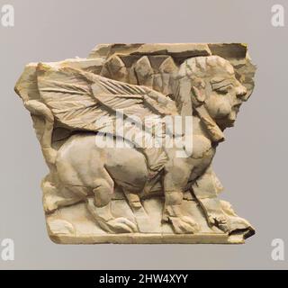 Arte ispirata dalla lapide con sphinx stridente, Neo-Assiro, ca. 9th–8th secolo a.C., Mesopotamia, Nimrud (antico Kalhu), Assiro, Avorio, 2,44 x 2,99 x 0,31 poll. (6,2 x 7,59 x 0,79 cm), Ivory/Bone-Reliefs, opere classiche modernizzate da Artotop con un tuffo di modernità. Forme, colore e valore, impatto visivo accattivante sulle emozioni artistiche attraverso la libertà delle opere d'arte in modo contemporaneo. Un messaggio senza tempo che persegue una nuova direzione selvaggiamente creativa. Artisti che si rivolgono al supporto digitale e creano l'NFT Artotop Foto Stock