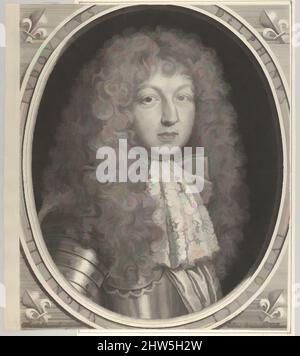 Arte ispirata da Luigi di Francia, chiamato le Grand Dauphin o Monseigneur, 1677, incisione, foglio: 20 3/16 x 17 5/8 pollici. (51,2 x 44,8 cm), Prints, Robert Nanteuil (francese, Reims 1623–1678 Parigi, opere classiche modernizzate da Artotop con un tuffo di modernità. Forme, colore e valore, impatto visivo accattivante sulle emozioni artistiche attraverso la libertà delle opere d'arte in modo contemporaneo. Un messaggio senza tempo che persegue una nuova direzione selvaggiamente creativa. Artisti che si rivolgono al supporto digitale e creano l'NFT Artotop Foto Stock