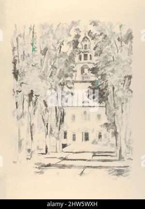 Arte ispirata dalla Chiesa coloniale, Gloucester, 4 settembre 1918, litografia; da un'edizione del 101, immagine: 13 1/4 x 10 1/8 pollici (33,7 x 25,7 cm), Prints, Childe Hassam (American, Dorchester, Massachusetts 1859–1935 East Hampton, New York, opere classiche modernizzate da Artotop con un tuffo di modernità. Forme, colore e valore, impatto visivo accattivante sulle emozioni artistiche attraverso la libertà delle opere d'arte in modo contemporaneo. Un messaggio senza tempo che persegue una nuova direzione selvaggiamente creativa. Artisti che si rivolgono al supporto digitale e creano l'NFT Artotop Foto Stock