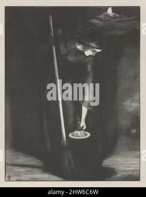 Arte ispirata al pezzo d'argento perduto (le parabole del nostro Signore e Salvatore Gesù Cristo), 1864, incisione in legno; prova su carta indiana, immagine: 5 1/2 x 4 5/16 pollici (13,9 x 10,9 cm), stampe, dopo Sir John Everett Millais (British, Southampton 1829–1896 Londra), quando Millais’s Twenty, opere classiche modernizzate da Artotop con un tuffo di modernità. Forme, colore e valore, impatto visivo accattivante sulle emozioni artistiche attraverso la libertà delle opere d'arte in modo contemporaneo. Un messaggio senza tempo che persegue una nuova direzione selvaggiamente creativa. Artisti che si rivolgono al supporto digitale e creano l'NFT Artotop Foto Stock