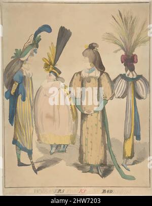 Art Inspired by Wagoners Froces or No bods of 1795, August 4, 1795, Hand-colored Etching, sheet: 14 9/16 x 11 3/16 in. (37 x 28,4 cm), stampe, Anonimo, britannico, 18th secolo, Opere classiche modernizzate da Artotop con un tocco di modernità. Forme, colore e valore, impatto visivo accattivante sulle emozioni artistiche attraverso la libertà delle opere d'arte in modo contemporaneo. Un messaggio senza tempo che persegue una nuova direzione selvaggiamente creativa. Artisti che si rivolgono al supporto digitale e creano l'NFT Artotop Foto Stock