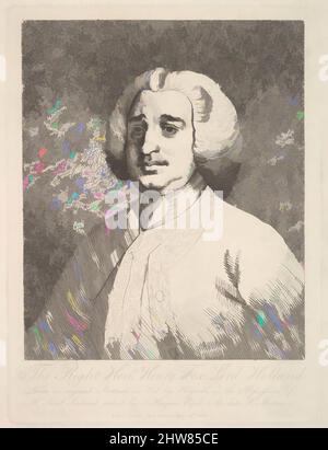 Arte ispirata dal diritto onorevole Henry Fox, Lord Holland, 19 maggio 1782, etching, Piastra: 9 1/2 x 7 3/16 poll. (24,2 x 18,2 cm), Prints, dopo William Hogarth (Londra 1697–1764 Londra, opere classiche modernizzate da Artotop con un tuffo di modernità. Forme, colore e valore, impatto visivo accattivante sulle emozioni artistiche attraverso la libertà delle opere d'arte in modo contemporaneo. Un messaggio senza tempo che persegue una nuova direzione selvaggiamente creativa. Artisti che si rivolgono al supporto digitale e creano l'NFT Artotop Foto Stock