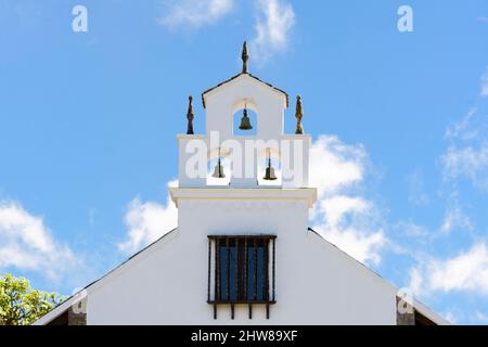 La Mariana Wedding Chapel, Villa Blanca Cloud Forest Hotel, Los Angeles Nature Reserve, San Ramon, Costa Rica, America Centrale Foto Stock