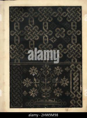 Arte ispirata a disegni e stampe, Libri stampe ornamento & architettura, Libbretto nouellamete composto per maestro Domenico da sera..lauorare, opere classiche modernizzate da Artotop con un tuffo di modernità. Forme, colore e valore, impatto visivo accattivante sulle emozioni artistiche attraverso la libertà delle opere d'arte in modo contemporaneo. Un messaggio senza tempo che persegue una nuova direzione selvaggiamente creativa. Artisti che si rivolgono al supporto digitale e creano l'NFT Artotop Foto Stock