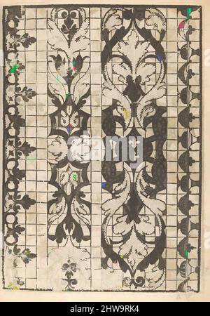 Arte ispirata a disegni e stampe, Libri stampe ornamento e architettura, splendido delle virtuose giovani, pagina 5 (recto), Designer, Publisher, opere classiche modernizzate da Artotop con un tuffo di modernità. Forme, colore e valore, impatto visivo accattivante sulle emozioni artistiche attraverso la libertà delle opere d'arte in modo contemporaneo. Un messaggio senza tempo che persegue una nuova direzione selvaggiamente creativa. Artisti che si rivolgono al supporto digitale e creano l'NFT Artotop Foto Stock