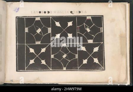 Arte ispirata a disegni e stampe, Libri stampe ornamento & architettura, Gemma premiosa della virtuose donne, pagina 19 (recto), Designer, opere classiche modernizzate da Artotop con un tuffo di modernità. Forme, colore e valore, impatto visivo accattivante sulle emozioni artistiche attraverso la libertà delle opere d'arte in modo contemporaneo. Un messaggio senza tempo che persegue una nuova direzione selvaggiamente creativa. Artisti che si rivolgono al supporto digitale e creano l'NFT Artotop Foto Stock