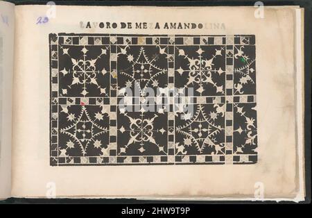 Arte ispirata a disegni e stampe, Libri stampe ornamento & architettura, Gemma premiosa della virtuose donne, pagina 22 (recto), Designer, opere classiche modernizzate da Artotop con un tuffo di modernità. Forme, colore e valore, impatto visivo accattivante sulle emozioni artistiche attraverso la libertà delle opere d'arte in modo contemporaneo. Un messaggio senza tempo che persegue una nuova direzione selvaggiamente creativa. Artisti che si rivolgono al supporto digitale e creano l'NFT Artotop Foto Stock