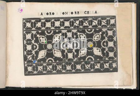 Arte ispirata a disegni e stampe, Libri stampe ornamento & architettura, Gemma premiosa della virtuose donne, pagina 28 (recto), Designer, opere classiche modernizzate da Artotop con un tuffo di modernità. Forme, colore e valore, impatto visivo accattivante sulle emozioni artistiche attraverso la libertà delle opere d'arte in modo contemporaneo. Un messaggio senza tempo che persegue una nuova direzione selvaggiamente creativa. Artisti che si rivolgono al supporto digitale e creano l'NFT Artotop Foto Stock