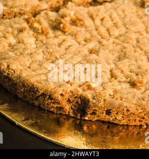 Torta italiana alla mandorla sbrisolona Foto Stock