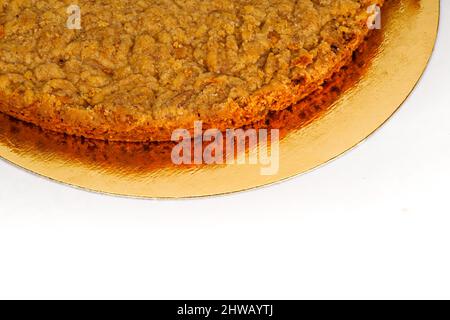 Torta italiana alla mandorla sbrisolona Foto Stock