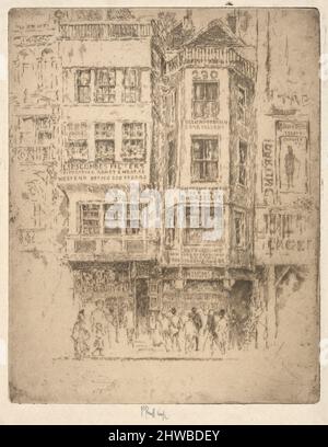 Strand. Artista: Joseph Pennell, americano, 1857–1926 Foto Stock