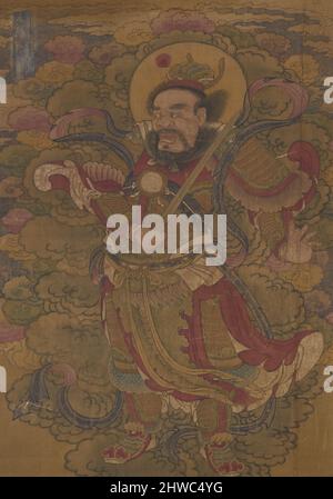 Guardiano buddista Foto Stock