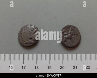 1 dracme di Filippo III, re di Macedonia da Colofone. Regnante: Filippo III, re di Macedonia, ca. 359–317 a.C., regolato 323–317 a.C. Mint: Colophon Foto Stock