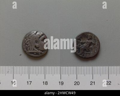1 dracme di Filippo III, re di Macedonia da Colofone. Regnante: Filippo III, re di Macedonia, ca. 359–317 a.C., regolato 323–317 a.C. Mint: Colophon Foto Stock