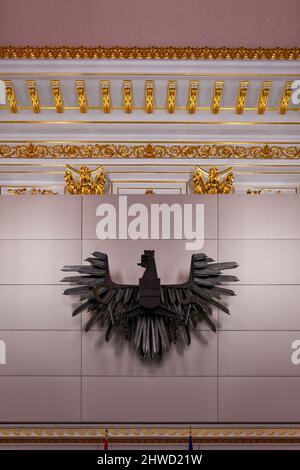 Vienna, Austria - 17 luglio 2021: parlamento temporaneo nel Palazzo Imperiale di Vienna, Austria. Foto Stock