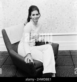 Jennifer Hosten, Miss World 1970, nella foto di Newcastle, 10th gennaio 1970. Foto Stock