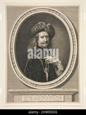 Pierre Dupuis. Incisore: Antoine Masson, francese, 1636–1700After: Nicolas Mignard, francese, 1606–1668 Foto Stock