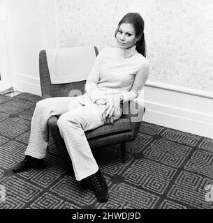 Jennifer Hosten, Miss World 1970, nella foto di Newcastle, 10th gennaio 1970. Foto Stock