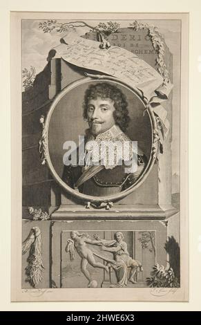 Frederick V. Artista: Pieter Stevens van Gunst, olandese, 1659–1724 Foto Stock