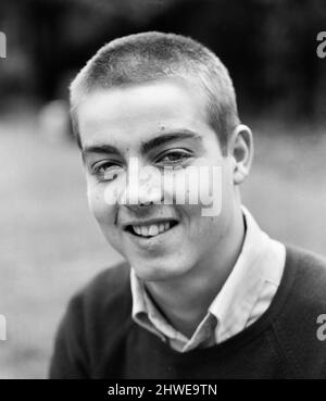 Diciassette anni di skinhead adolescente Bill Warwick di Londra. 18th giugno 1970. Foto Stock