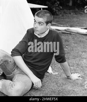 Diciassette anni di skinhead adolescente Bill Warwick di Londra. 18th giugno 1970. Foto Stock