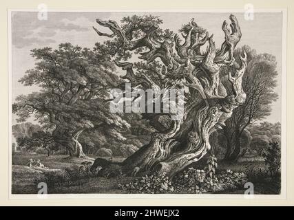 Orizzontale. Artista: Carl Wilhelm Kolbe il anziano, tedesco, 1759–1835 Foto Stock