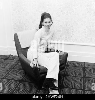 Jennifer Hosten, Miss World 1970, nella foto di Newcastle, 10th gennaio 1970. Foto Stock