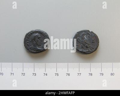 Tetradrachm di Massimino i, imperatore di Roma da Alessandria. Regnante: Massimo i, imperatore di Roma, ca. A.D. 173–238, regnò 235–38 Mint: Alessandria artista: Sconosciuto Foto Stock