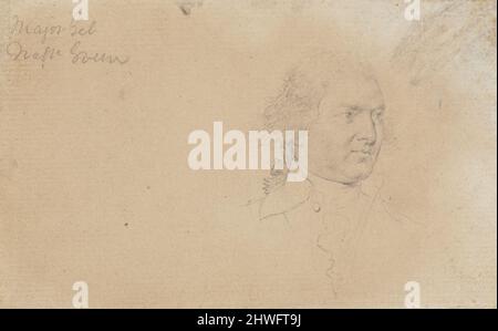 Generale maggiore Nathanael Greene. Artista: John Trumbull, americano, 1756–1843 Foto Stock