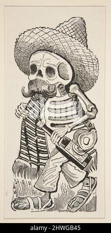 Calavera Maderista. Artista: José Guadalupe Posada, messicano, 1852–1913 Foto Stock