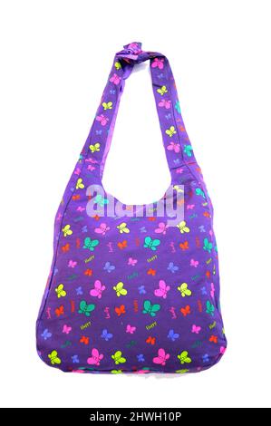 Borsa a mano per bambini, borsa portadocumenti colorata per ragazzi Foto Stock