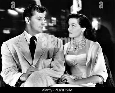 ROBERT MITCHUM e JANE RUSSELL a MACAO (1952), diretto da JOSEF VON STERNBERG. Credito: RKO / Album Foto Stock