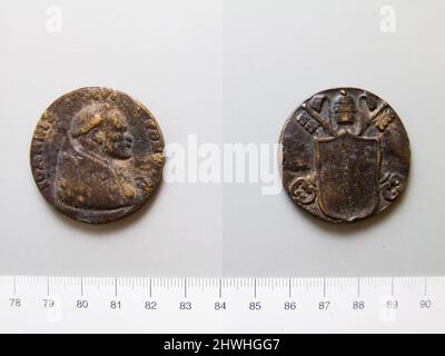 La Medaglia di Giovanni XVI Antpope. Oggetto: Antipapa Giovanni XVI, italiano, 945–1001 Foto Stock