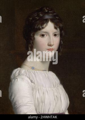 Ritratto di Alexandrine Émilie Brongniart. Artista: Baron Francis-Pascal-Simon Gérard, francese, 1770–1837 Foto Stock