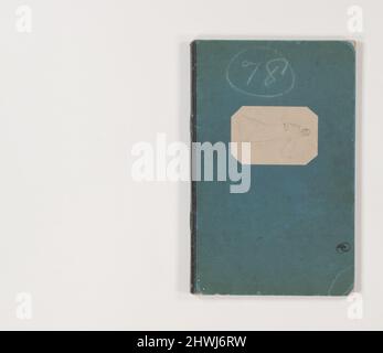 Norton Sketchbook - 47 foglie e due copertine. Artista: Edwin Austin Abbey, americano, 1852–1911, M.A. (HON.) 1897 Foto Stock