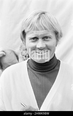 British Open 1973. Troon Golf Club a Troon, Scozia, tenuto dal 11th al 14th luglio 1973. Nella foto, la leggenda del golf e il vincitore principale Jack Nicklaus del 18. Foto Stock