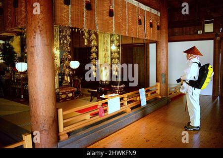 GIAPPONE. Pellegrinaggio sulla strada per i 88 templi a Shikoku Foto Stock